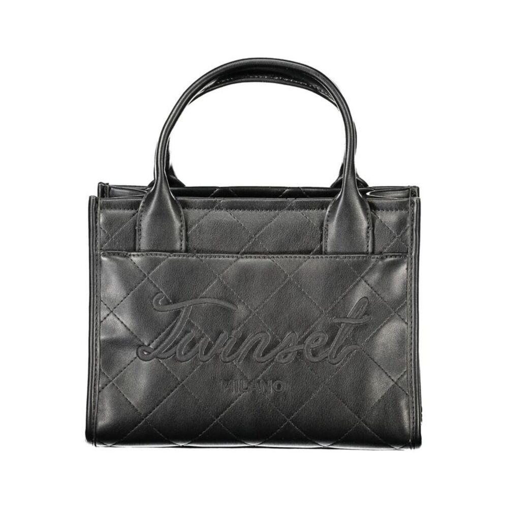 Twinset Black Polyurethane Women's Women's Bag